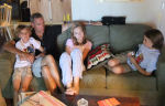 Suzi's family at the cottage