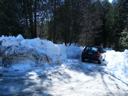 cottage snow